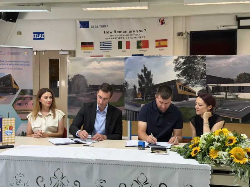 Više od nove škole – Vinkovačko Novo Selo dobiva moderan obrazovni i sportski centar vrijedan 9,45 milijuna eura